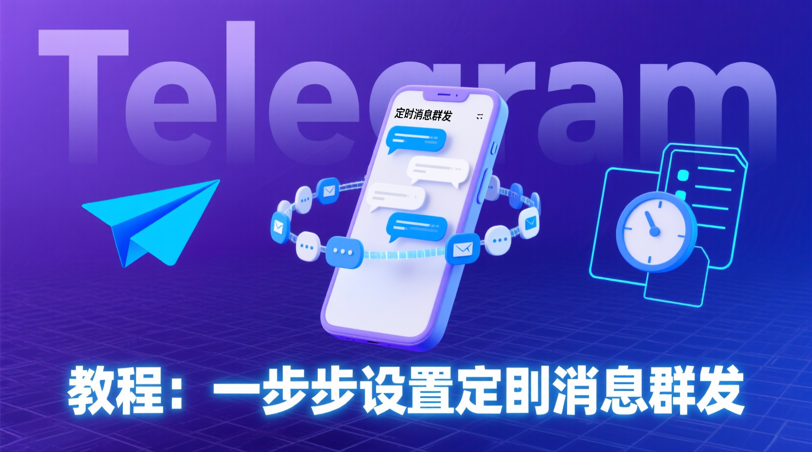 教程：一步步设置定时消息群发