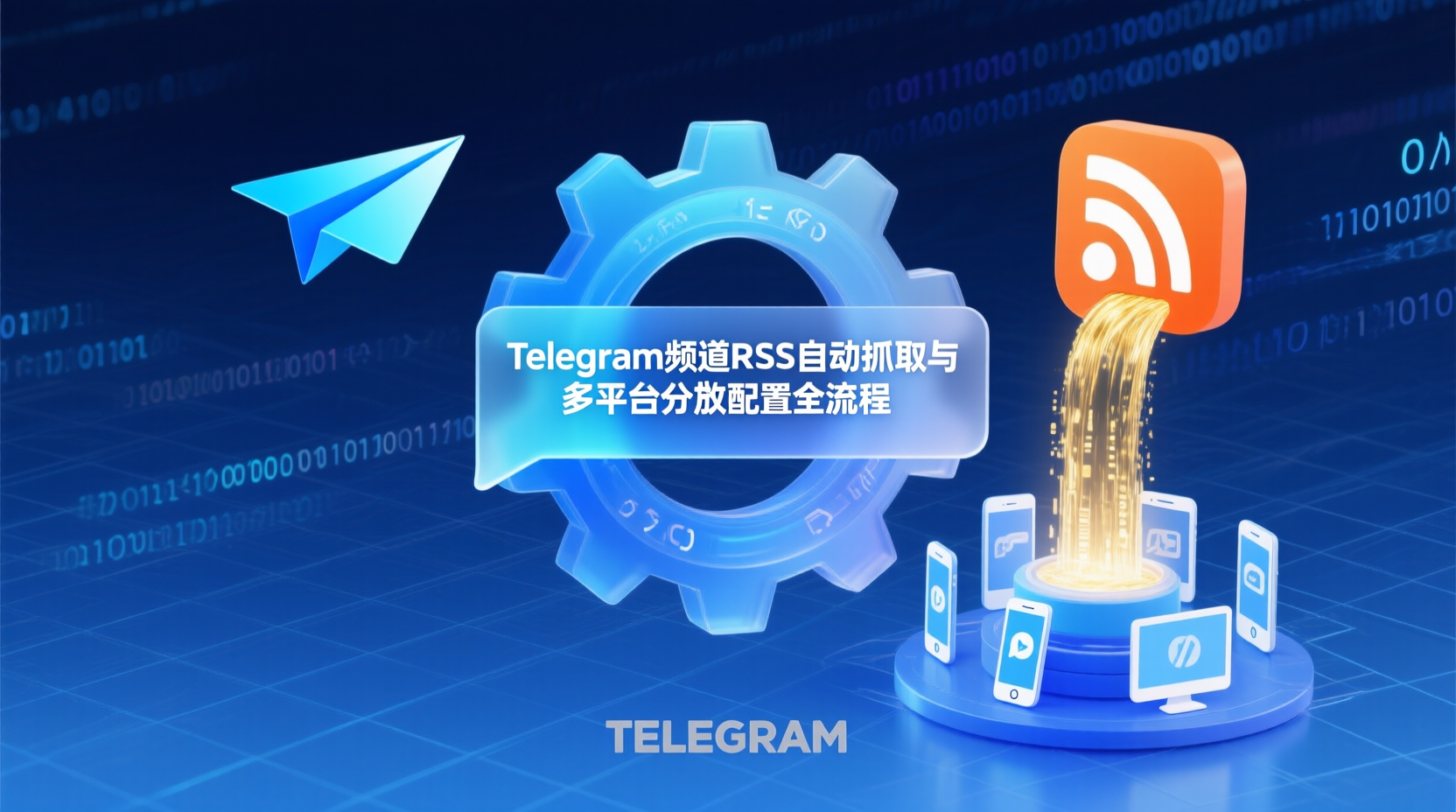 Telegram频道RSS自动抓取与多平台分发配置全流程